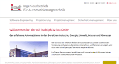 Desktop Screenshot of iat-rur.de