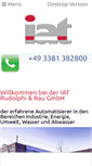 Mobile Screenshot of iat-rur.de